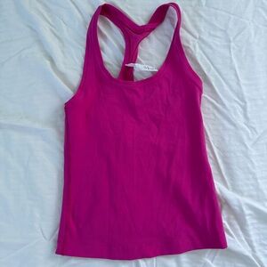 Lululemon Cool Racerback Tank in Sonic Pink